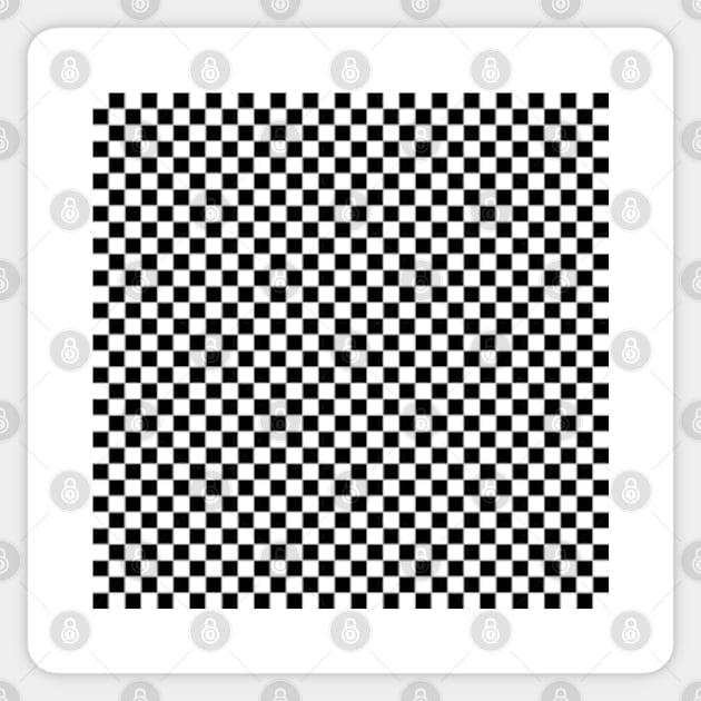 Checkered flag Sticker by Worldengine